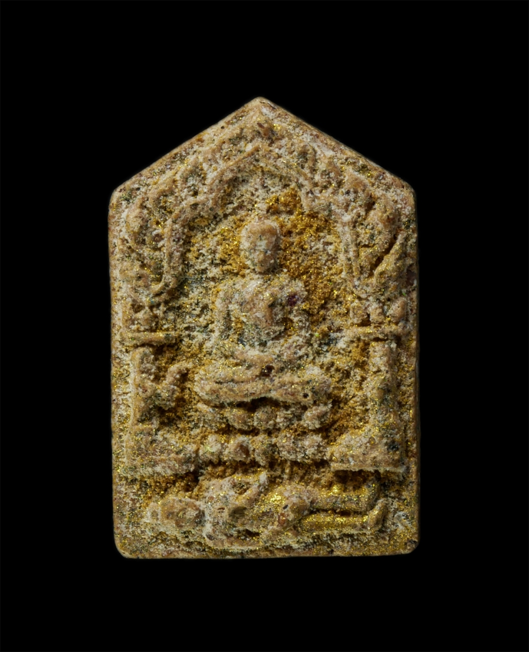 6May25 (148)p.jpg - พระขุนแผนผงพรายกุมาร หลวงปู่ทิม อิสริโก วัดละหารไร่ จ.ระยอง รุ่นสร้างเจดีย์ภาวนาภิรัต ปี2558 พิมพ์เล็ก เนื้อผงพุทธคุณ ผงง่าน ฝังตะกรุด 1 ดอก โรยพลอยโร [..] | https://kamulet.in.th